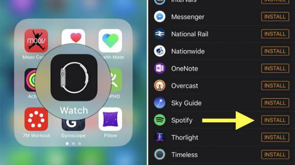 Apple Watch 3 Spotify App Deutsch
